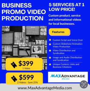 Business Promo Video Production: 5 Services For 1 Low Price