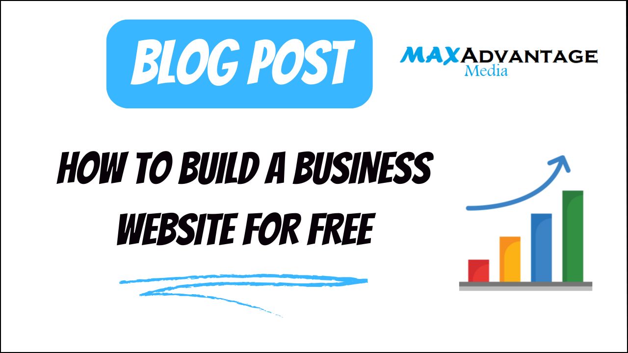 How To Build A Business Website For Free