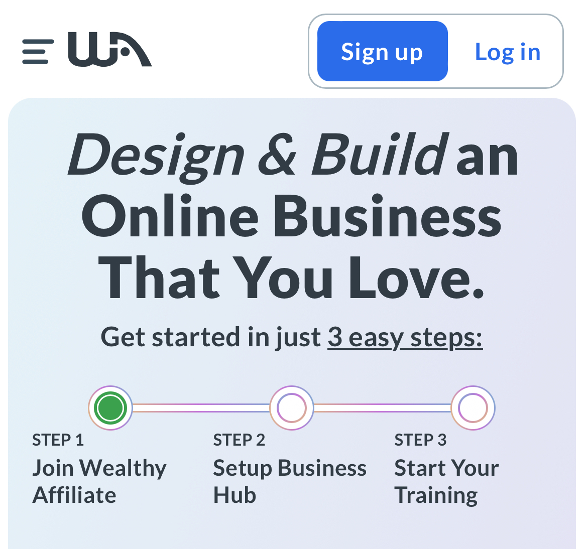 Building A Free Business Website With Wealthy Affiliate
